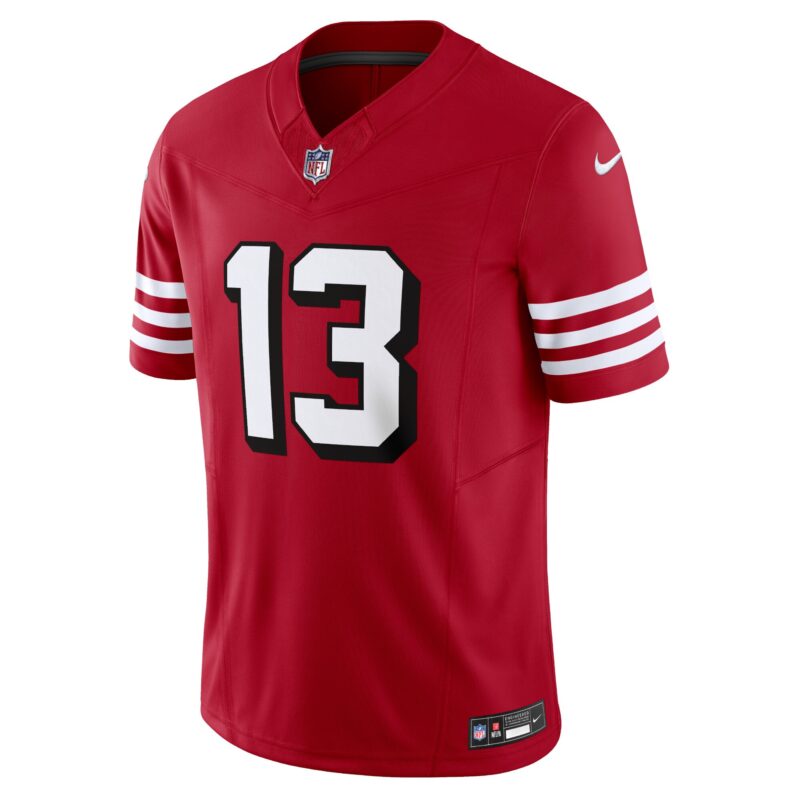 Brock Purdy San Francisco 49ers Vapor F.U.S.E. Limited Jersey - Scarlet - Image 2