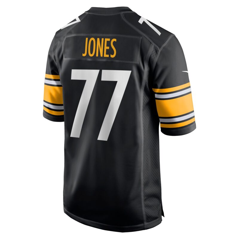 Broderick Jones Pittsburgh Steelers Game Jersey - Black - Image 3