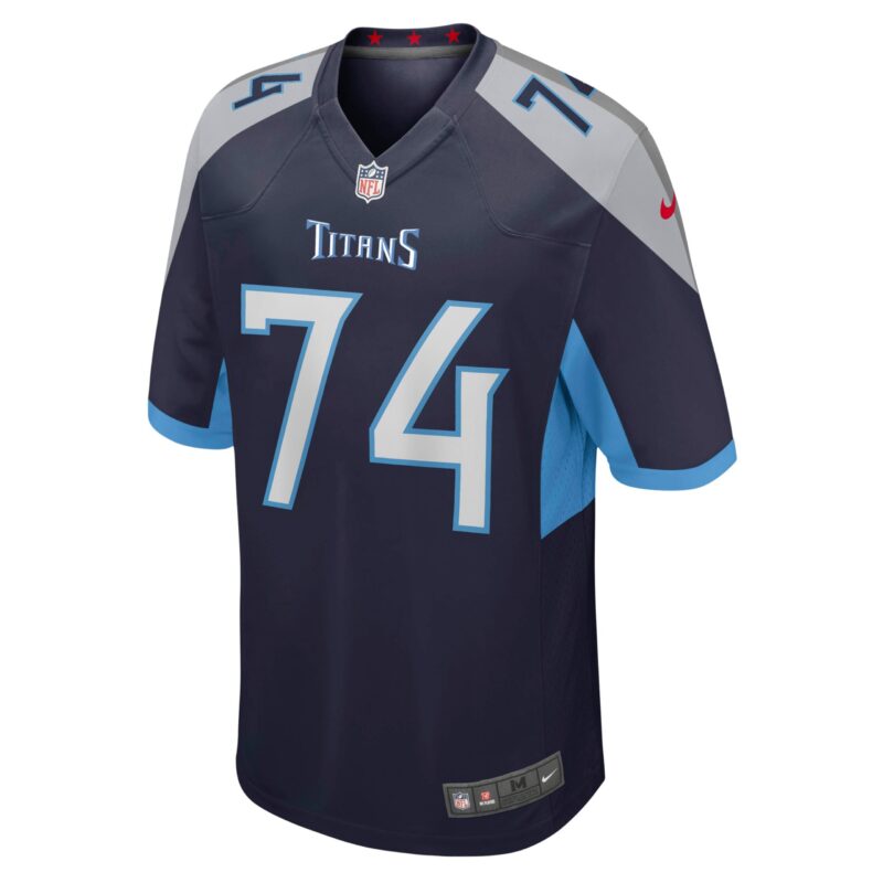 Bruce Matthews Tennessee Titans Retired Player Jersey - Navy - Image 2