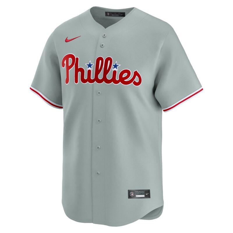 Bryce Harper Philadelphia Phillies Alternate Limited Player Jersey - Gray - Image 2