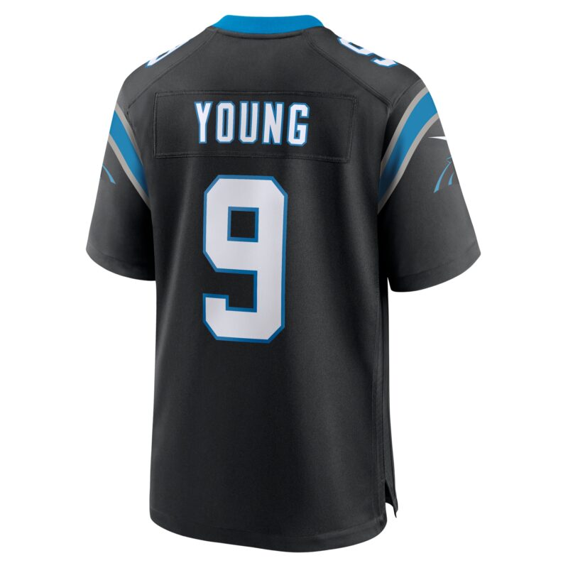 Bryce Young Carolina Panthers Team Game Jersey - Black - Image 3