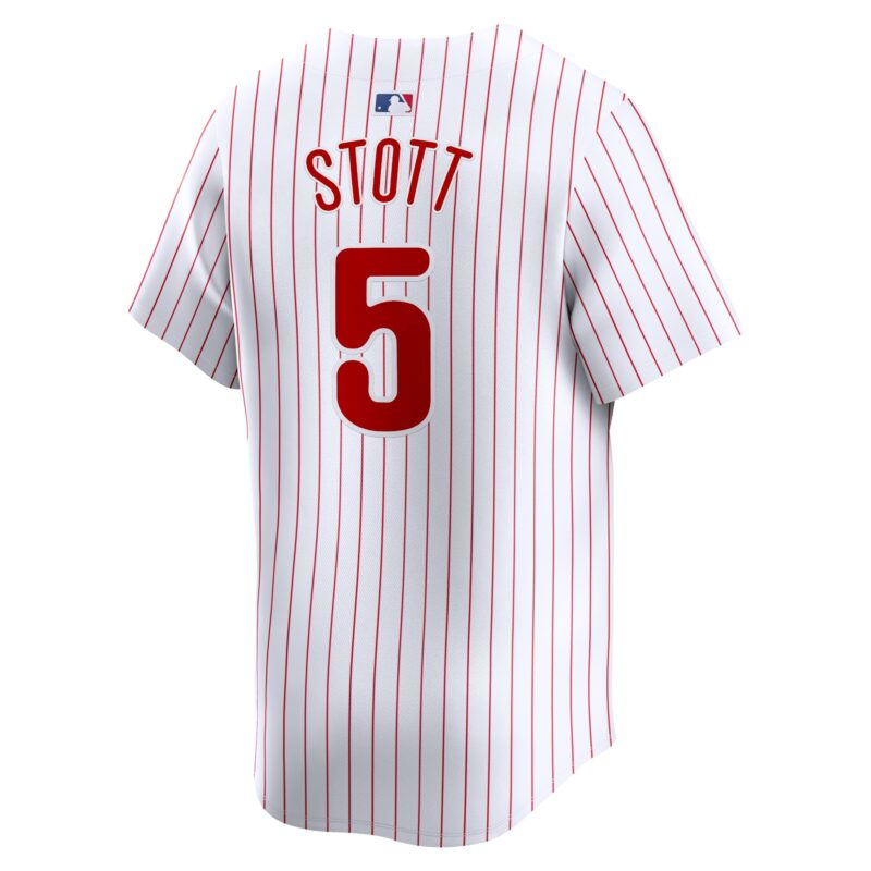 Bryson Stott Philadelphia Phillies Home Limited Player Jersey - White - Image 3