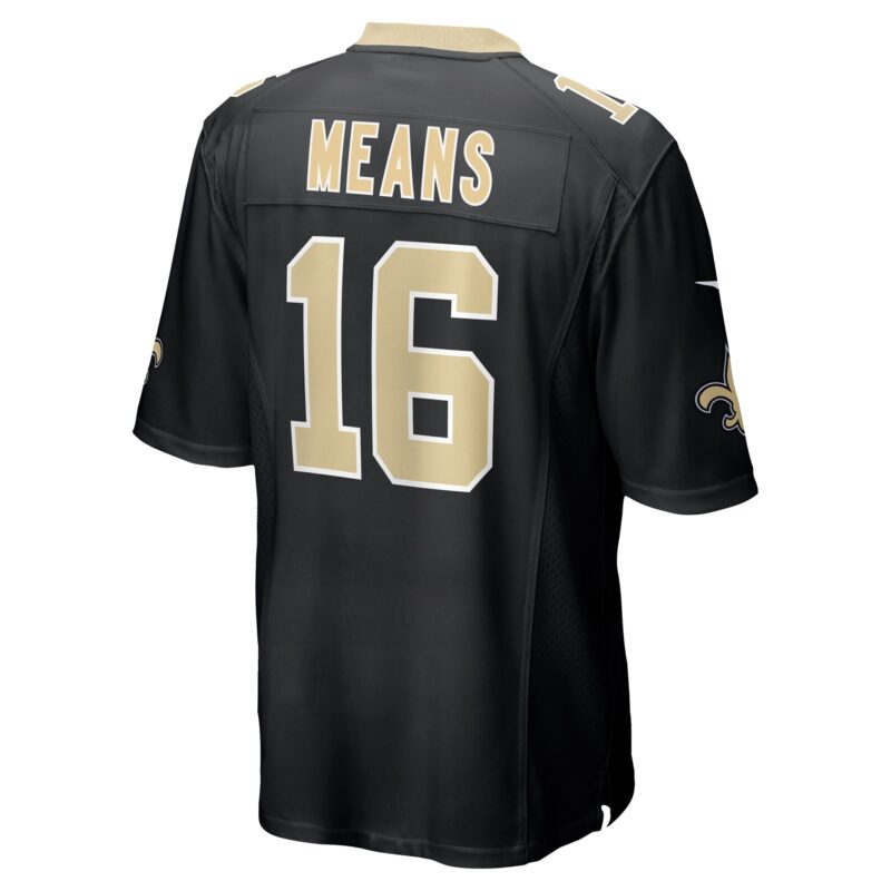 Bub Means New Orleans Saints Game Jersey - Black - Image 3