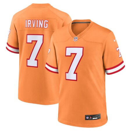 Bucky Irving Tampa Bay Buccaneers Alternate Game Jersey - Orange