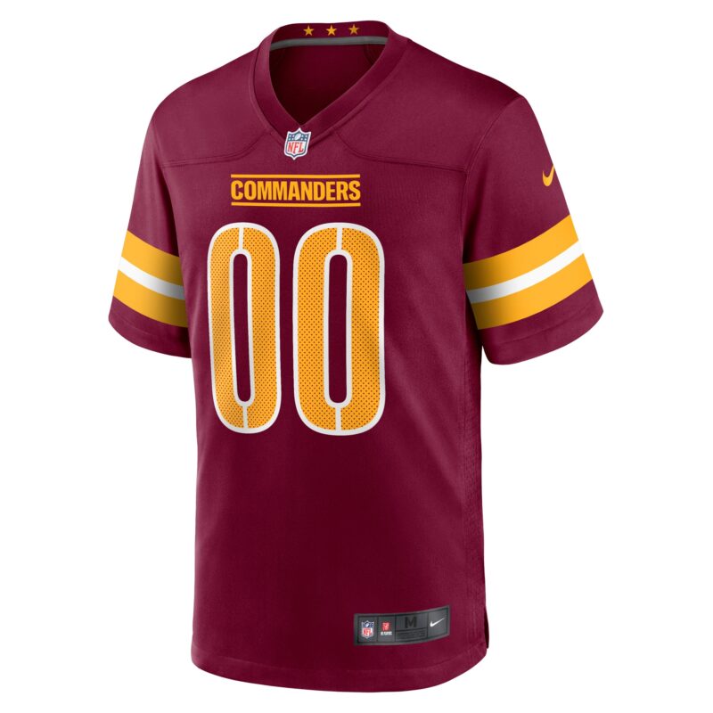 Washington Commanders Game Custom Player Jersey - Burgundy - Image 2