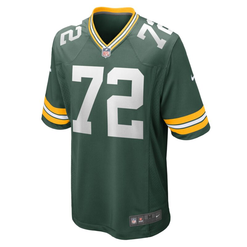 Caleb Jones Green Bay Packers Game Player Jersey - Green - Image 2