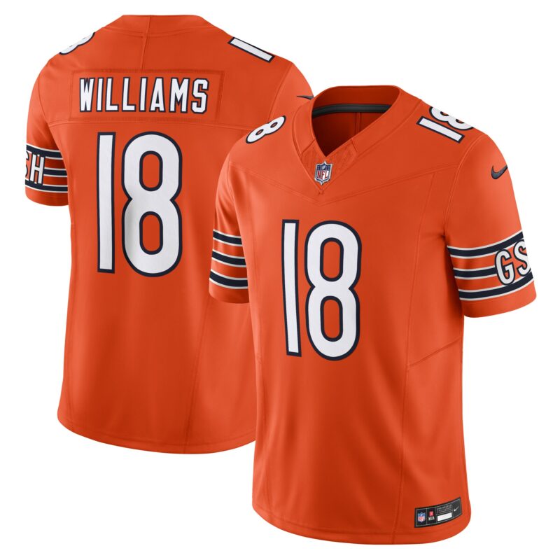 Caleb Williams Chicago Bears Vapor F.U.S.E. Limited Jersey - Orange