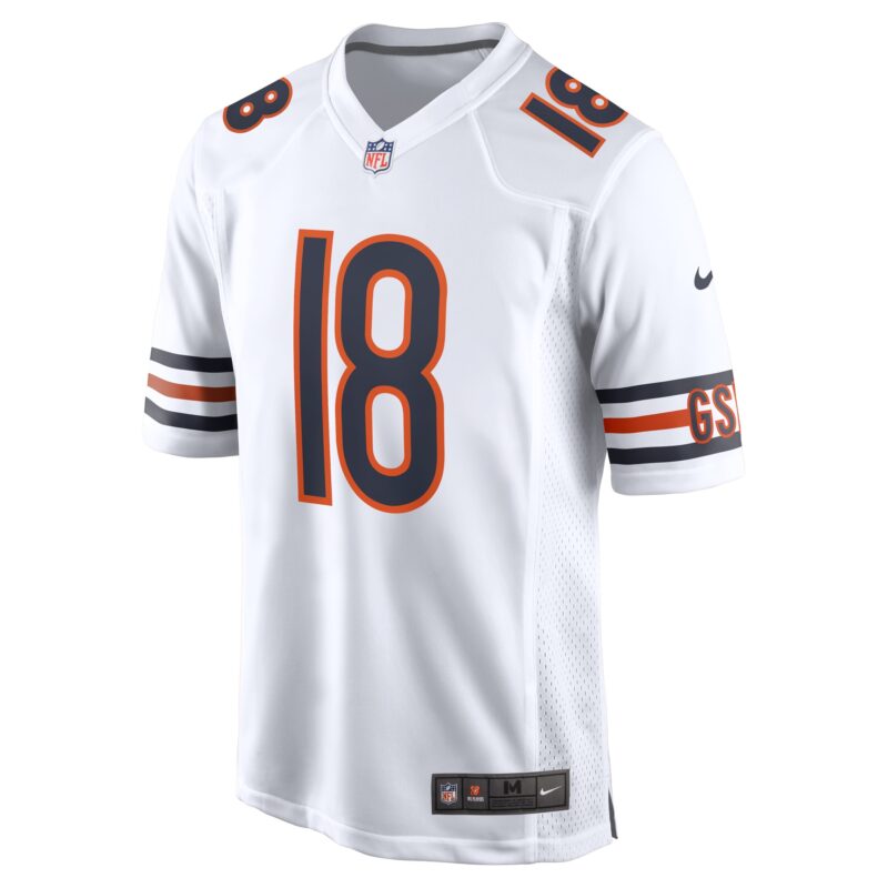 Caleb Williams Chicago Bears 2024 Football Draft First Round Pick Player Game Jersey - White - Image 2