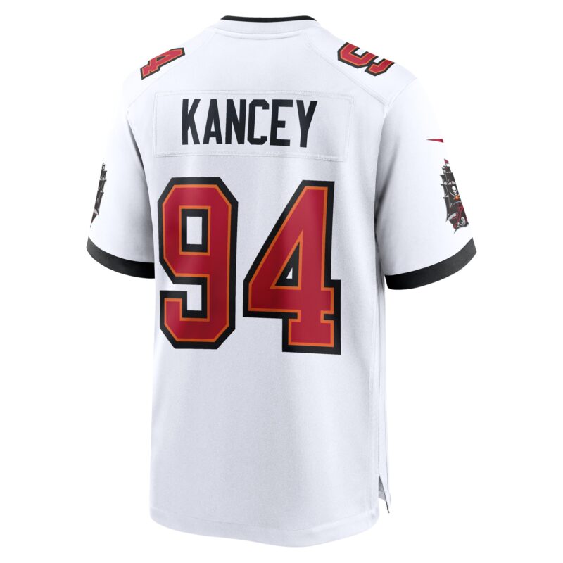 Calijah Kancey Tampa Bay Buccaneers Game Jersey - White - Image 3