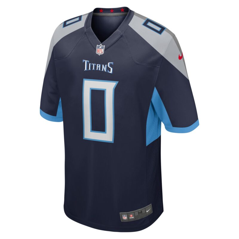 Calvin Ridley Tennessee Titans Game Player Jersey - Navy - Image 2