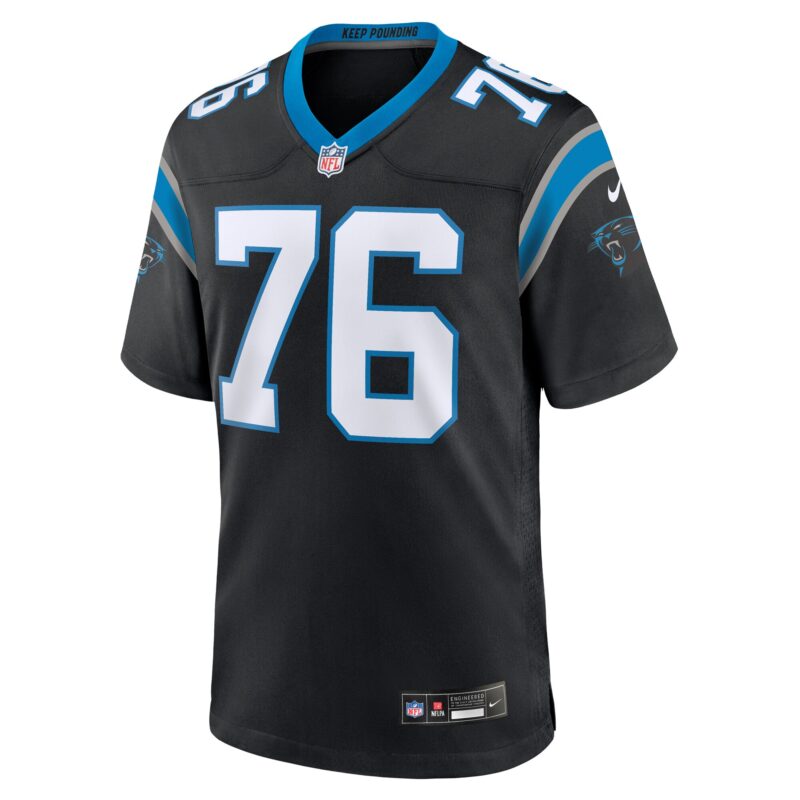 Calvin Throckmorton Carolina Panthers Team Game Jersey - Black - Image 2