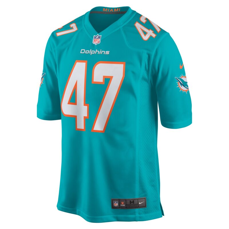 Cam Brown Miami Dolphins Game Jersey - Aqua - Image 2