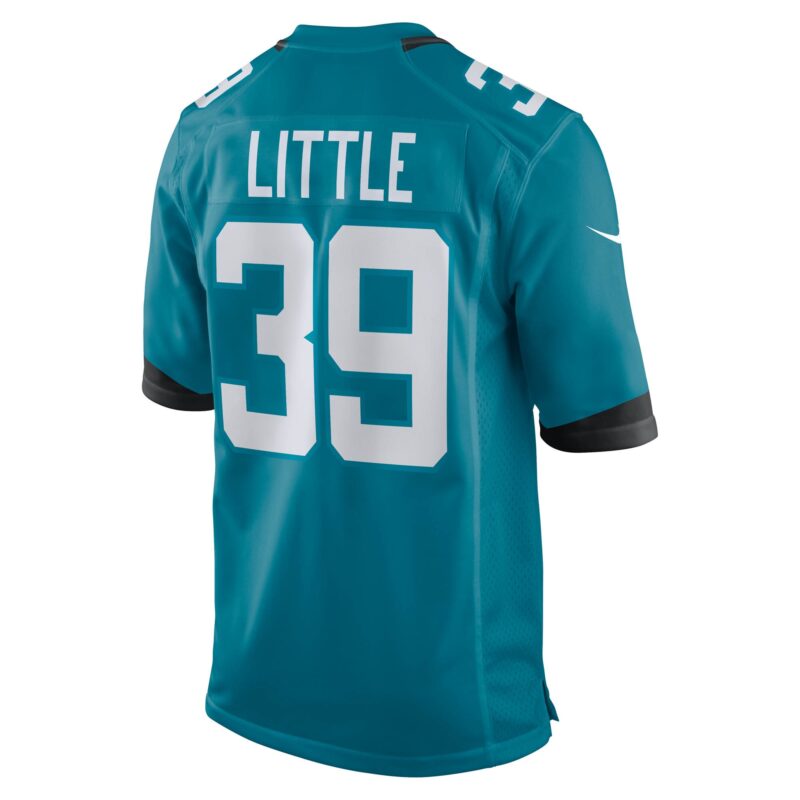 Cam Little Jacksonville Jaguars Team Game Jersey - Teal - Image 3