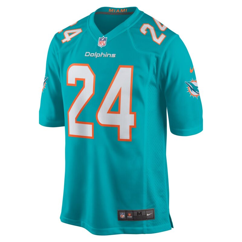 Cam Smith Miami Dolphins Game Jersey - Aqua - Image 2