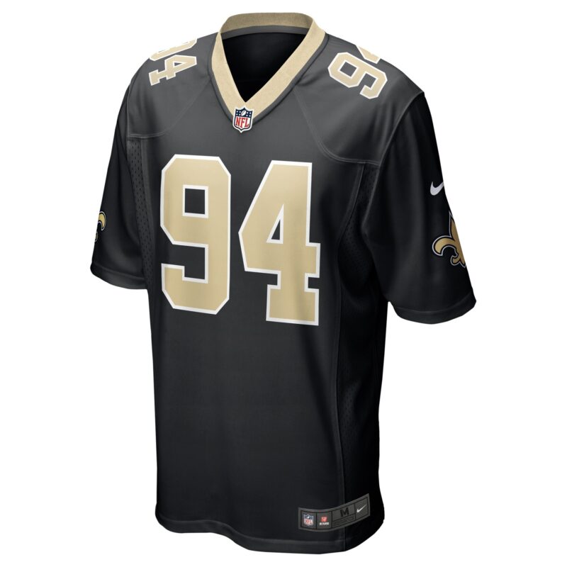Cameron New Orleans Saints Team Game Jersey - Black - Image 2