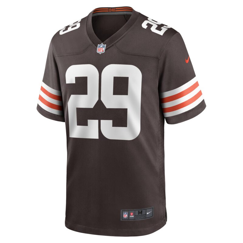 Cameron Mitchell Cleveland Browns Team Game Jersey - Brown - Image 2