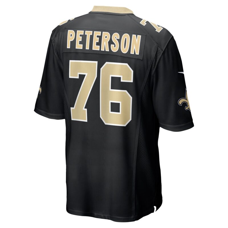 Camron Peterson New Orleans Saints Game Jersey - Black - Image 3
