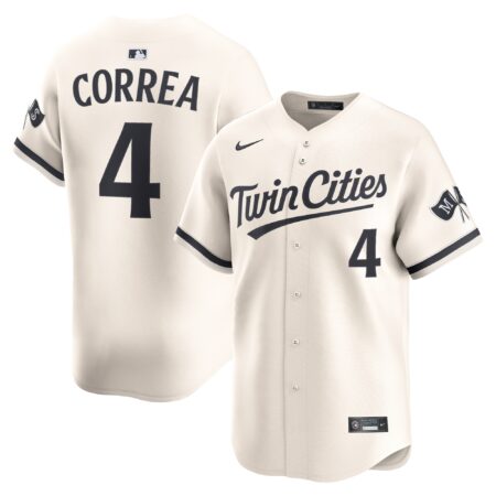 Carlos Correa Minnesota Twins Alternate Limited Player Jersey - Cream