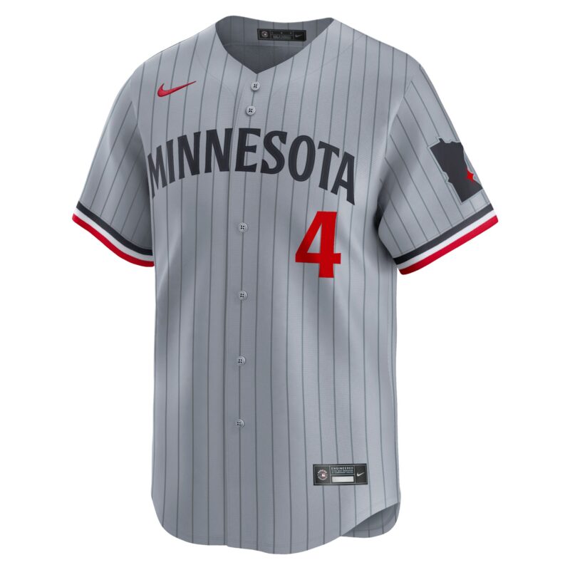Carlos Correa Minnesota Twins Road Limited Player Jersey – Gray - Image 2