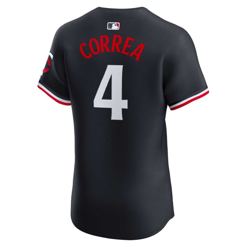 Carlos Correa Minnesota Twins Alternate Elite Player Jersey - Navy - Image 3