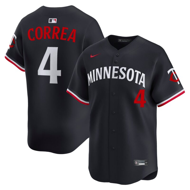 Carlos Correa Minnesota Twins Alternate Limited Jersey - Navy