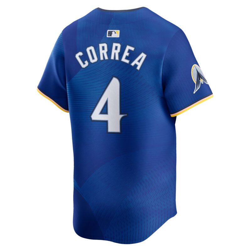 Carlos Correa Minnesota Twins 2024 City Connect Limited Jersey - Royal - Image 3