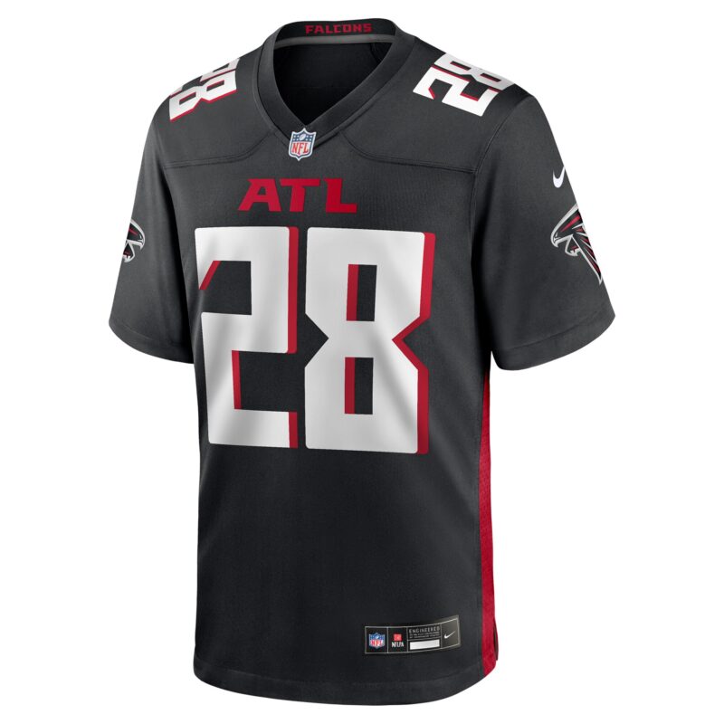 Carlos Washington Jr. Atlanta Falcons Team Game Jersey - Black - Image 2