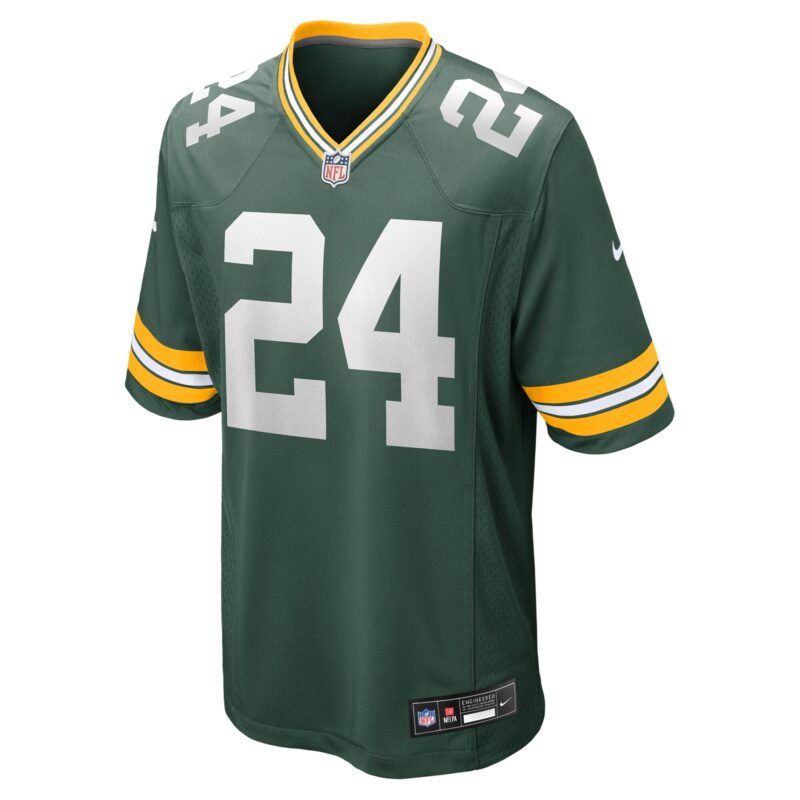Carrington Valentine Green Bay Packers Game Jersey - Green - Image 2