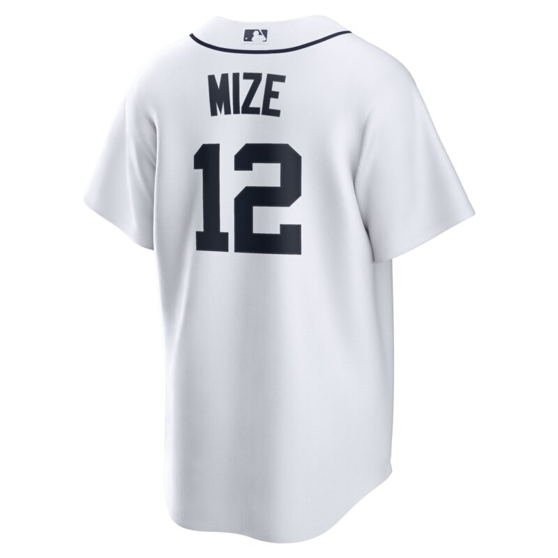 Casey Mize Detroit Tigers Home Jersey - White - Image 3