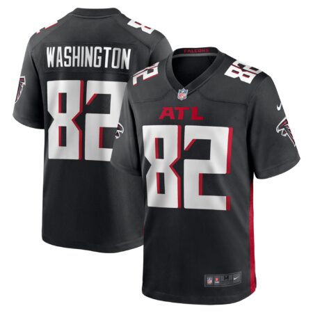Casey Washington Atlanta Falcons Team Game Jersey - Black