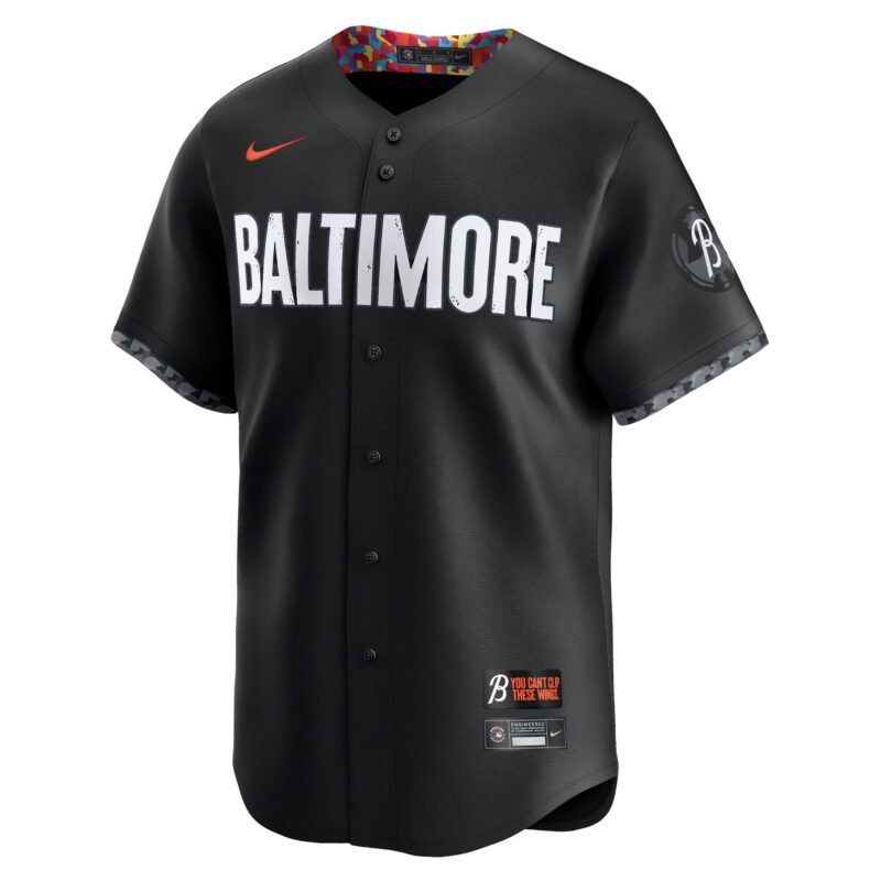 Cedric Mullins Baltimore Orioles City Connect Limited Player Jersey - Black - Image 2