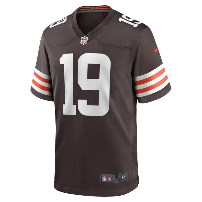 Cedric Tillman Cleveland Browns Game Jersey - Brown - Image 2