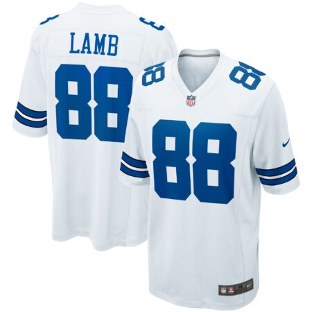 CeeDee Lamb Dallas Cowboys Game Team Jersey - White