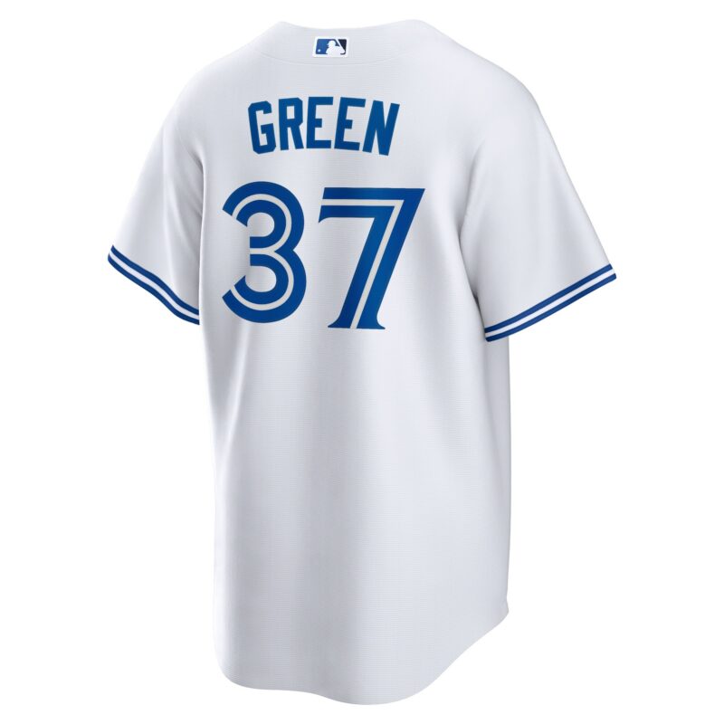 Chad Green Toronto Blue Jays Home Player Jersey - White - Image 3