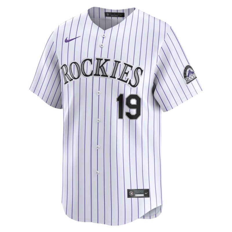 Charlie Blackmon Colorado Rockies Home Limited Player Jersey - White - Image 2