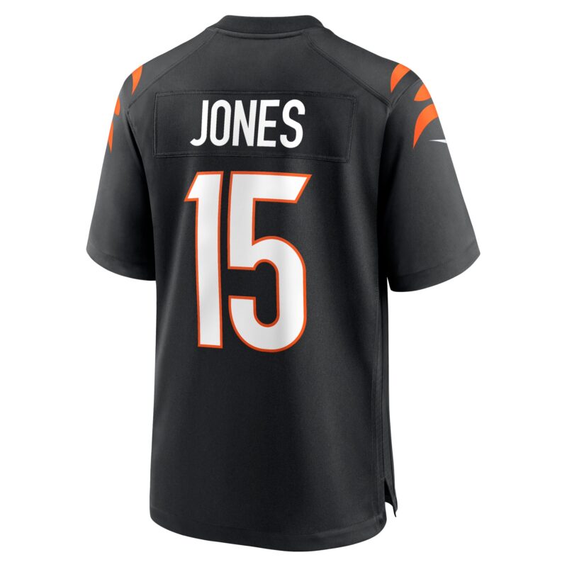 Charlie Jones Cincinnati Bengals Team Game Jersey - Black - Image 3