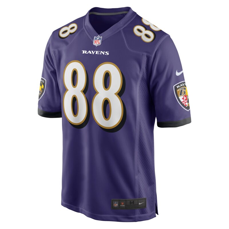 Charlie Kolar Baltimore Ravens Player Game Jersey - Purple - Image 2