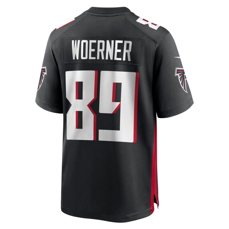 Charlie Woerner Atlanta Falcons Game Jersey - Black - Image 3