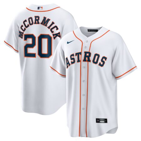 Chas McCormick Houston Astros Home Player Jersey - White