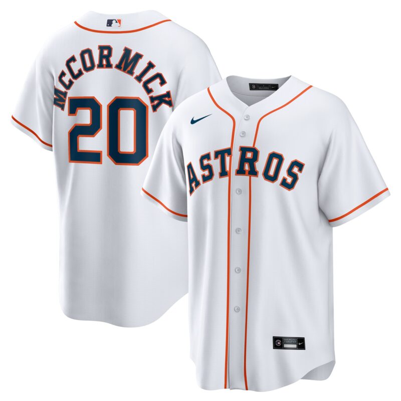 Chas McCormick Houston Astros Home Player Jersey - White