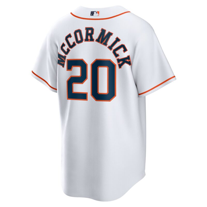 Chas McCormick Houston Astros Home Player Jersey - White - Image 3