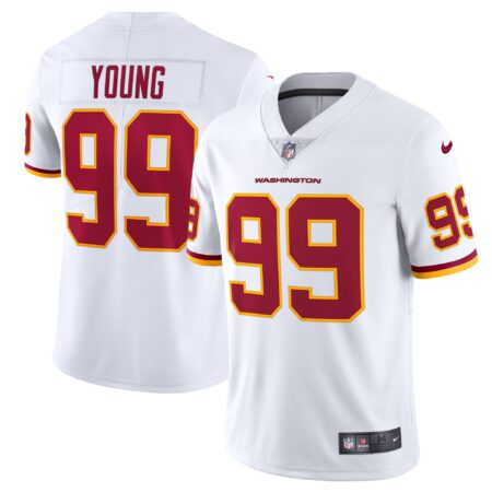 Chase Young Washington Football Team Vapor Limited Jersey - White