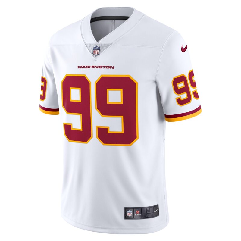 Chase Young Washington Football Team Vapor Limited Jersey - White - Image 2