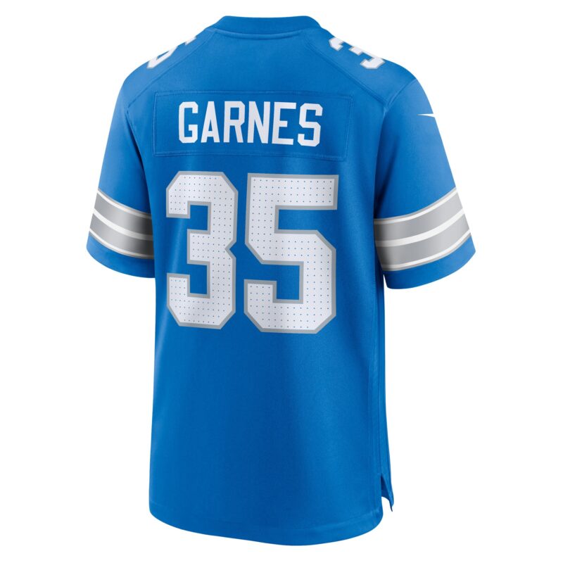 Chelen Garnes Detroit Lions Game Jersey - Blue - Image 3