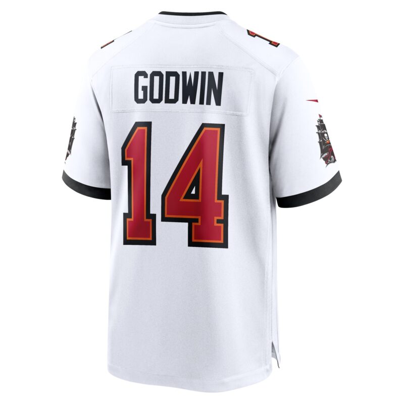 Chris Godwin Tampa Bay Buccaneers White Game Jersey - White - Image 3