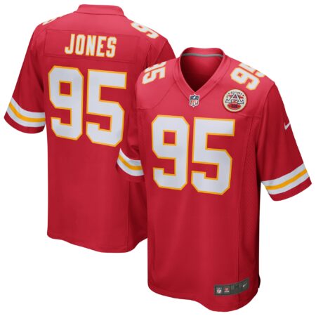 Chris Jones Kansas City Chiefs Game Jersey - Red