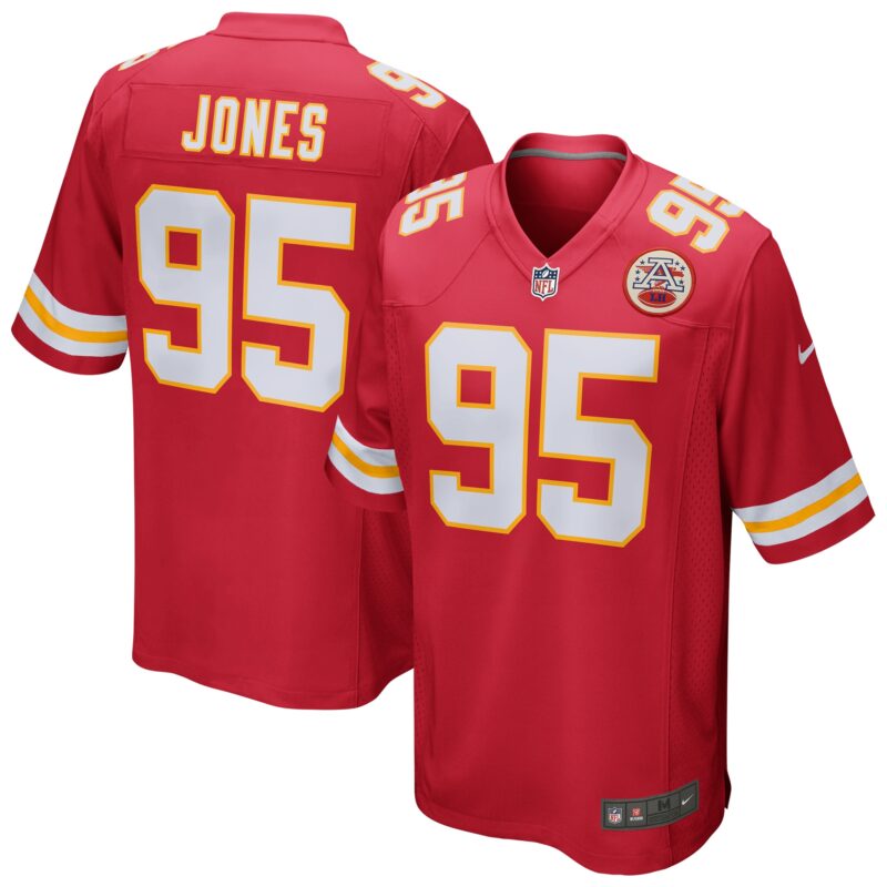 Chris Jones Kansas City Chiefs Game Jersey - Red