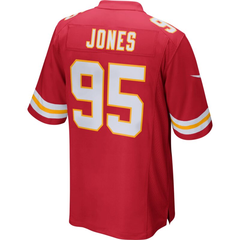 Chris Jones Kansas City Chiefs Game Jersey - Red - Image 3