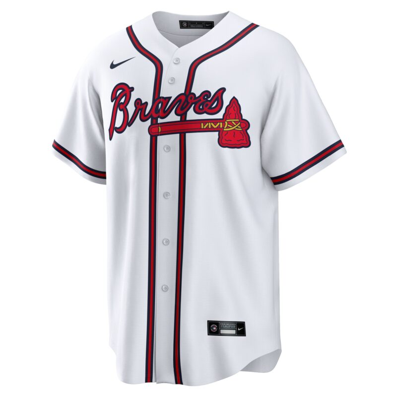Chris Sale Atlanta Braves Home Jersey - White - Image 2