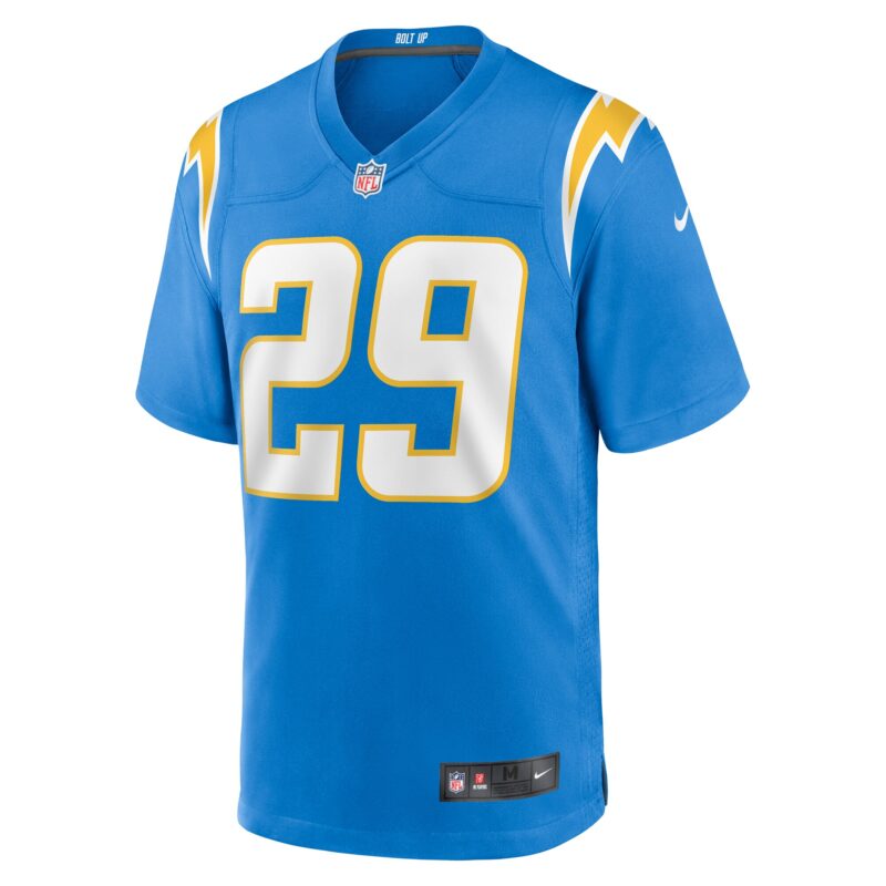 Chris Wilcox Los Angeles Chargers Team Game Jersey - Powder Blue - Image 2